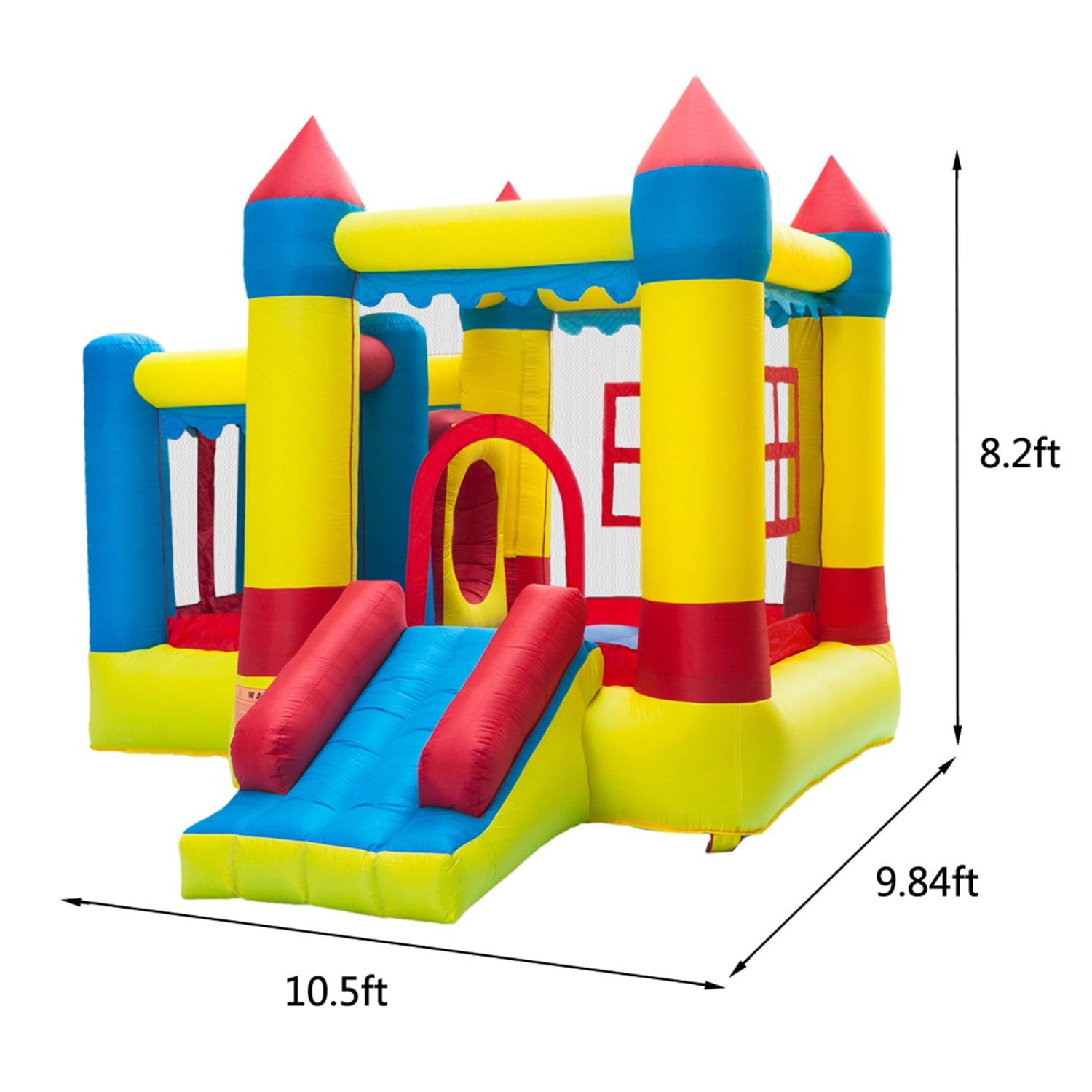 Bounce House for Outdoor and Indoor, Inflatable Jumping Castle with Slide, Blow-Up Jump Bouncy Castle for Kids Bounce House for Outdoor and Indoor, Inflatable Jumping Castle with Slide, Blow-Up Jump Bouncy Castle for Kids