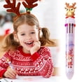 thumbnail image 2 of Uinagy Cartoon Christmas 10-Color Ballpoint Pen, 2 of 2