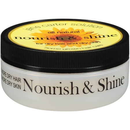 Jane Carter Solution Nourish & Shine All Natural Hair & Skin Moisturizer 4 oz. (Best Solution To Stop Hair Fall)