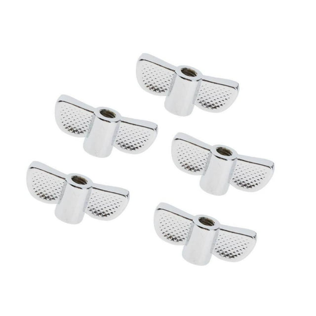 5 Pcs Écrou de Support Cymbale 8mm pour Tilter Stands Cymbale d'Entraînement Performance de Scène M8