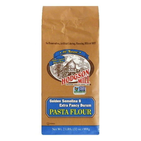 Hodgson Mill Flour Semolina Pasta, 2 LB (Pack of