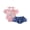 Pink, variant on Baby Toddler Girls 3 Piece Outfits 3 6 9 12 18 Months Adorable Flower Embroidery Short Sleeve Crew Neck Jumpsuit and Denim Shorts Headband Clothes Set
