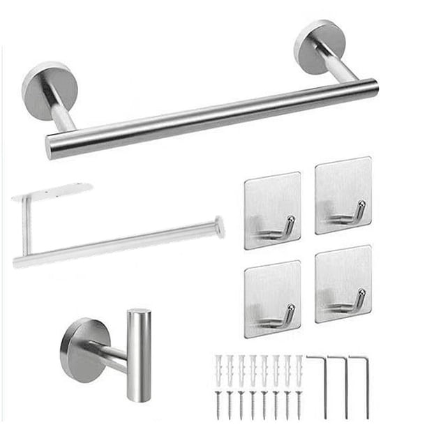 Soporte de baño de Acero inoxidable Perfecl Estante de baño 40 cm