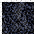 thumbnail image 3 of Soimoi Cotton Cambric Black Fabric By the Yard - 42 Inch Wide -Floral & Leaf Floral Pattern Fabric - Botanical and Elegant Designs for Various Uses Printed Fabric, 3 of 6