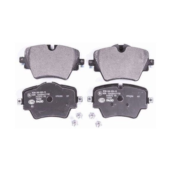 Front Brake Pad Set - Compatible with 2016 - 2020 BMW X1 2017 2018 2019
