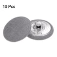 thumbnail image 3 of Unique Bargains 10pcs 36L Fabric Cloth Covered Button 23mm Round Metal Shank Sewing Buttons for Suits Dress Blouses, Grey, 3 of 5