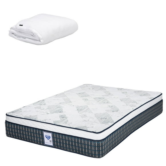 Colchón Queen Size Spring Air Cardona + Protector DICASA Cloud