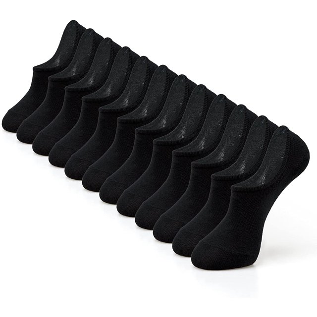 IDEGG Calcetines invisibles para mujeres y hombres, corte bajo, tobillo, corto, antideslizante, atlético, para correr, novedad, calcetines invisibles informales