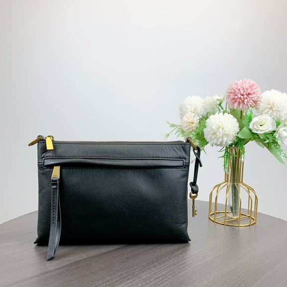 Fossil SHB3105001 Kiera Small Crossbody IN Black