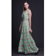 thumbnail image 4 of Bimba Floral Printed Women Sleeveless Gown Chic Style Long MaxiÂ&nbsp;Dress-Large, 4 of 5