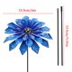 thumbnail image 3 of Estaca decorativa de jardín con flor de metal y acabado resistente a la oxidación para jardines, céspedes, patios y entradas de patios., 3 of 8
