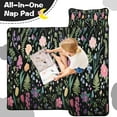 thumbnail image 4 of Pioneer Flower Floral Print Pattern Toddler Nap Mats for Kids Preschool,Sleeping Mat Bag or Kids,Toddler Sleeping Bag,Toddler Nap Mat or Daycare, 4 of 6
