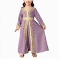 thumbnail image 1 of gdxvjhbj Robe Filles Bébé Fille Robe Papillon Tutu à Volants Sans Manches Robes Robe de Fête Taille 6-7 (Violet Pâle,6-7 Ans), 1 of 4