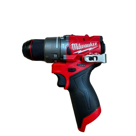 Milwaukee 3404-20 M12 FUEL 1/2" Hammer Drill 3404-20 – Compact, High-Power Subcompact Drill with Brushless Motor & All-Metal Chuck (Bare Tool)