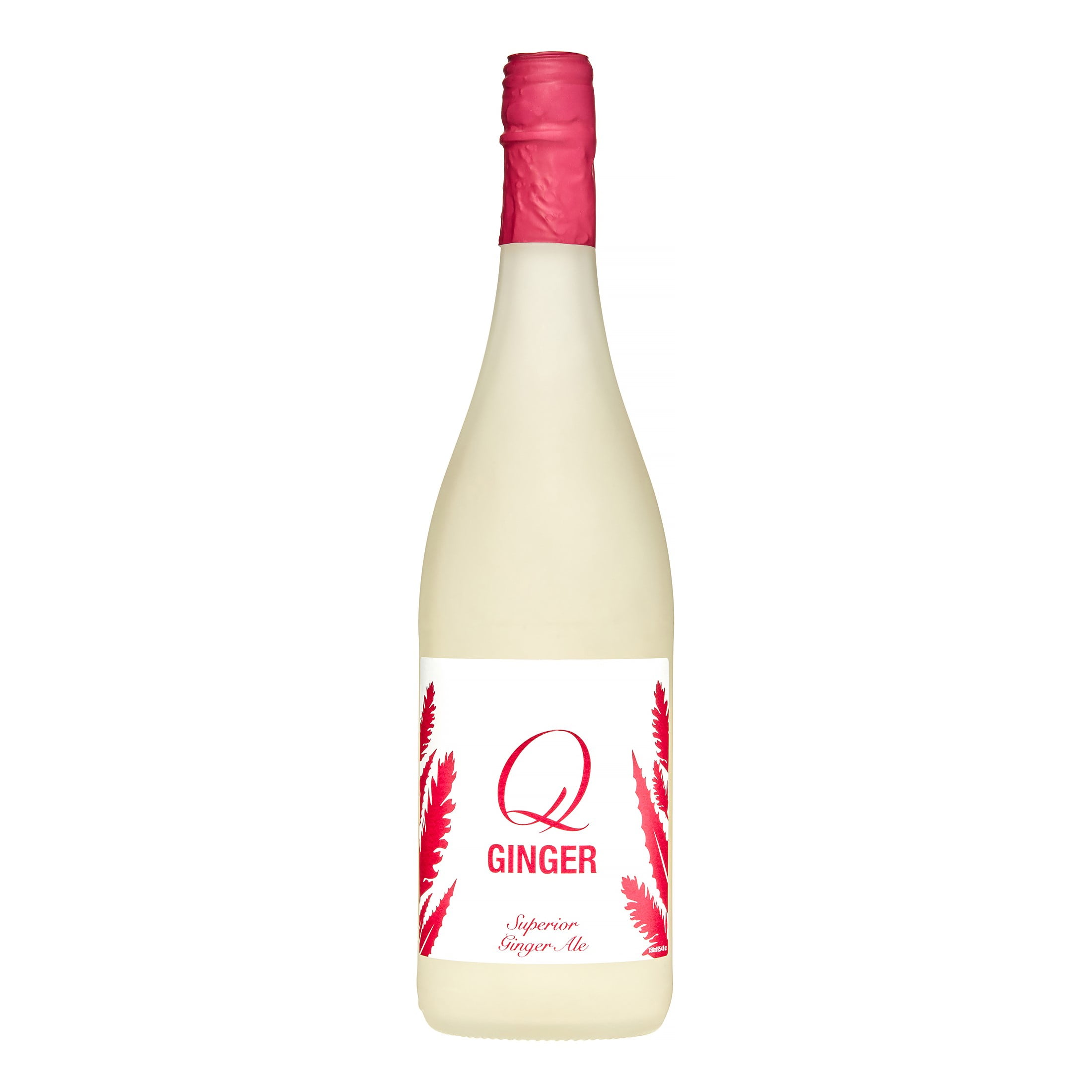 (12 Pack)Q Drinks Ginger Ale, 25.4 Fl Oz