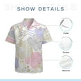 thumbnail image 7 of High Quality Hawaiian Shirts for Men Short Sleeve Aloha Beach Shirt Floral Summer Casual Button Down Shirts Blouses WFIFCW, 7 of 7