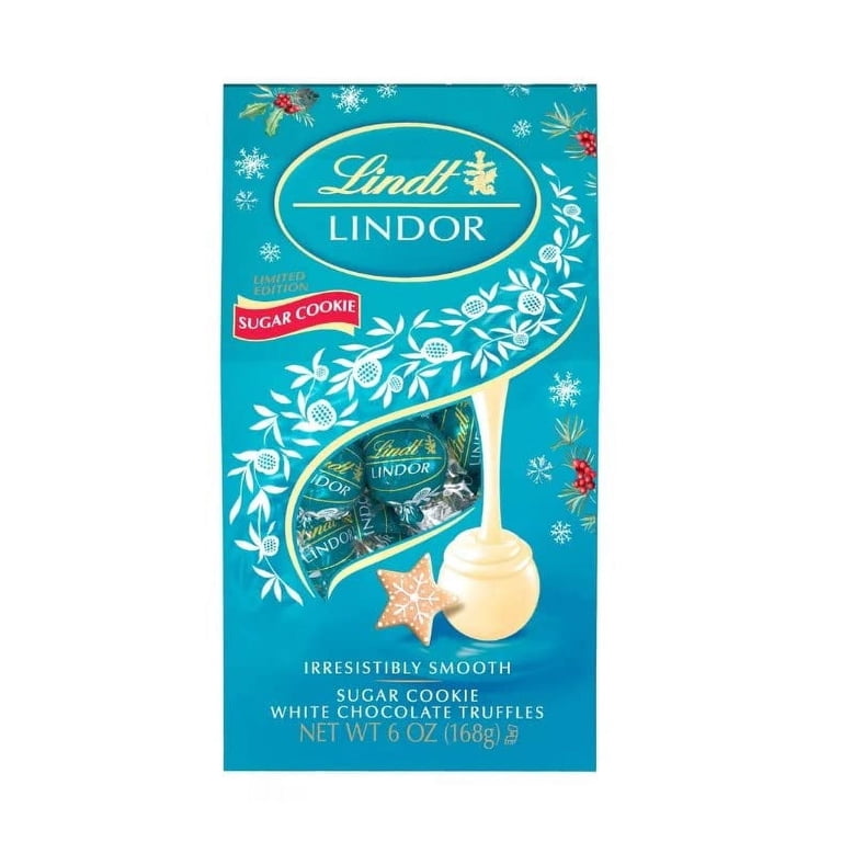 Lindt LINDOR Chocolate Candy, Limited Edition Truffles, 6oz Bag