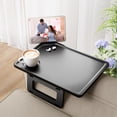 thumbnail image 1 of Smatdecis Couch Arm Tray Table Sofa Arm Clip, Armrest Tray Table Suitable for Home Drinks/Fast Food/Fruit Etc, Large Size Multi-F, 1 of 1