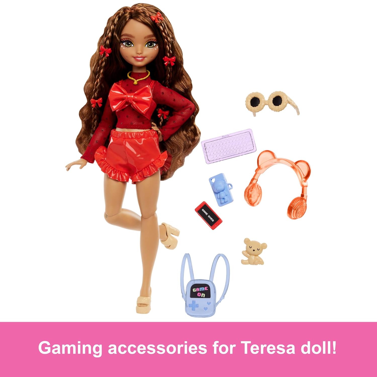 Barbie Dream Besties Teresa & Ken Fashion Dolls 2-Pack Combo Bundle w/ Accessories