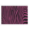 thumbnail image 1 of Pink Zebra Cutting Board, Animal Wilderness Pattern Jungle Mammal Fashion Boho Graphic, Decorative Tempered Glass Cutting and Serving Board, Large Size, Hot Pink Black, by Ambesonne, 1 of 1