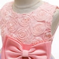 thumbnail image 4 of Robe de Princesse pour Filles Enfants Filles Florale Princesse Demoiselle d'Honneur Robe de Concours Anniversaire Fête Robe de Mariage, 4 of 8