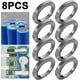 thumbnail image 5 of 10 Metros 18650 Conexión Batería Litio Tira Acero Niquelado Alimentación Batería Accesorios Batería Hoja Níquel Ancho 8 Mm (0 12 Mm), 5 of 8