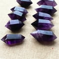 thumbnail image 2 of 3PCS Natural Purple Amethyst Quartz Crystal Point Wand Obelisk Healing, 2 of 7
