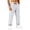 White #028, variant on Mens Lightweight Hiking Pants Quick Dry Stretch Joggers for Running Workout Casual, 3XL
