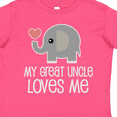thumbnail image 4 of Inktastic My Great Uncle Loves Me Boys or Girls Toddler T-Shirt, 4 of 5