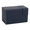 thumbnail image 2 of Estuche de cubierta de cuero PU Protector de Cajón doble Colección Tarjetas Azul DYNWAVEMX Estuche de baraja de cartas, 2 of 8