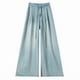 thumbnail image 3 of WILLBEST Jeans Mujer Pantalones Casuales de Pierna Ancha Para Mujer, de Tela Suave y Elástica, Cómodos, de Uso Diario, de Corte Holgado, Largos y Versátiles Para Todas Las Estaciones, de Color Liso., 3 of 3