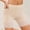 Beige, variant on 6 Pack Women's Underwear Lace Short With Pockets Comfortable Skirts Casual Comfort Flex Fit Bikini