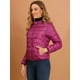 thumbnail image 4 of Chaqueta Liviana Corta Gruesa Plegable Con Capucha Para Mujer Rosa caliente M, 4 of 6