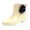 Khaki, variant on F𝗅oral Glitter Rain Boot for women Ankle Che𝗅sea Short Shoes S𝗅ip On Wate𝗋proof Jelly Rain B𝗈𝗈𝑡𝑠 Soft Flexible Trendy Rain Shoes for Ladies with Comfortable Insoles