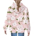 thumbnail image 4 of Mercatoo Trendy Hoodies for Teen Girls Flowers Graphic 𝐇ooded Sweatshirts Gradient Long Sleeve Fall Winter Oversized Hoodie, 4 of 7