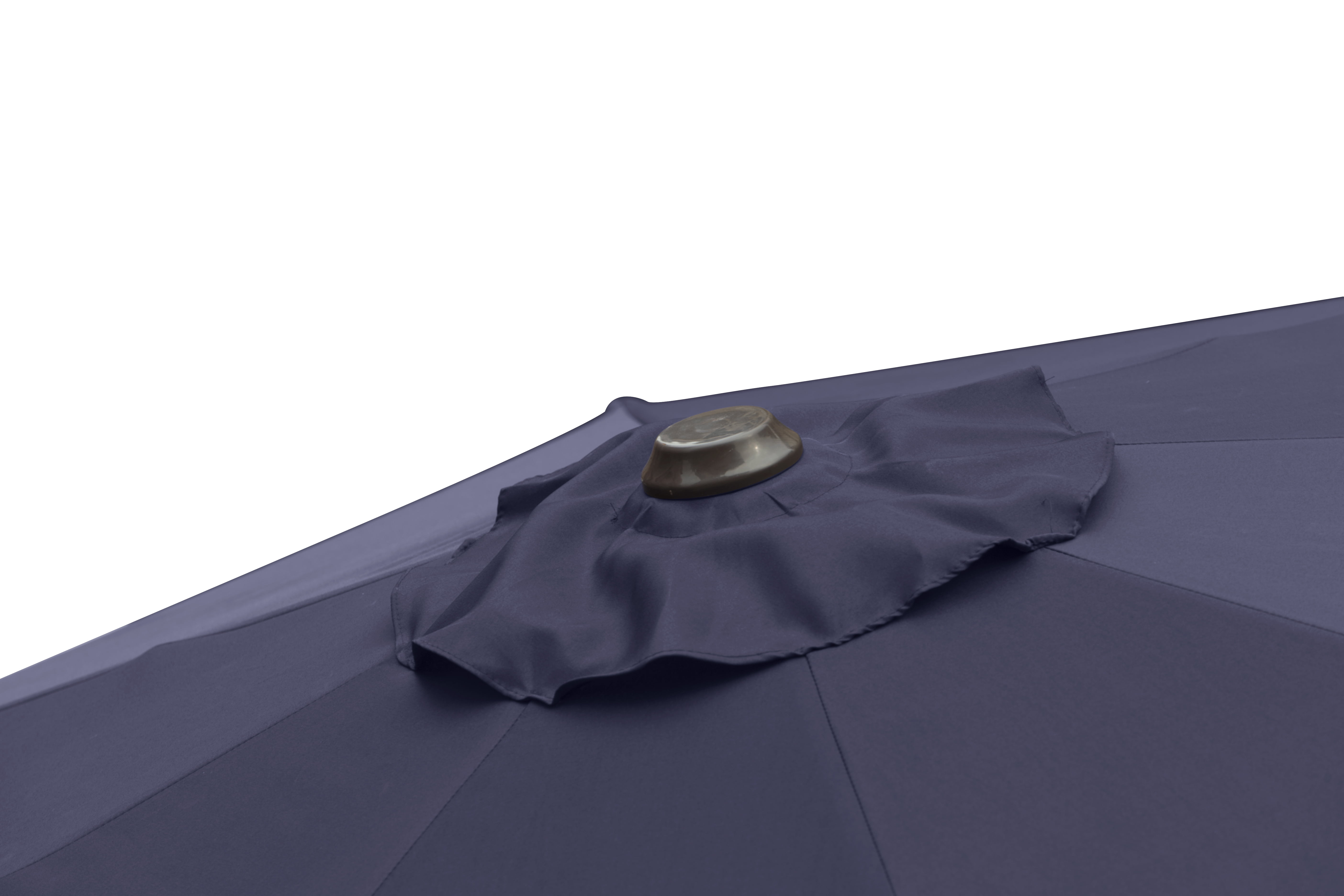 GARDEN 9 Ft Outdoor Patio Market Umbrella with Tilt & Crank Lift, Navy Blue