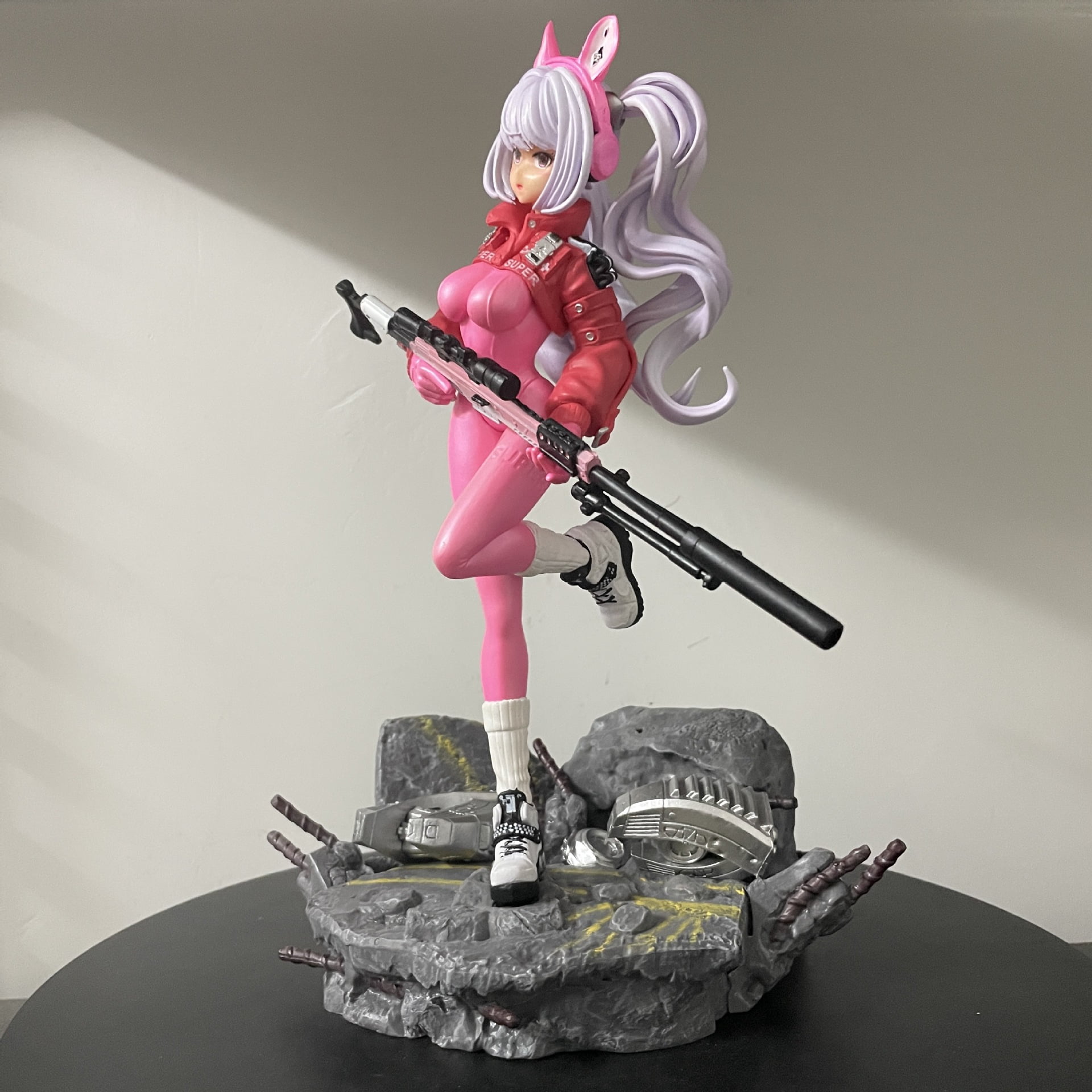 NIKKE Victory Goddess with base Alice Anime Peripheral GK Figure Model