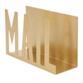 thumbnail image 1 of Soporte Organizador de Correo de Metal para escritorio, Elegante Estante de Correo de Escrito de Diseño Hueco para Facturas, Cartas, Papeles, comouguración ideal inauguración, 1 of 7