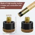 thumbnail image 2 of Becaristey 20pack/lot Effortless Installation Tip For Billiard Cues With Exquisite 1Set, 2 of 6