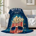 thumbnail image 3 of Movie Lovers Throw Blanket - Adult & Kids, Cinema Gifts, Soft Flannel for Bed & Couch, 50"x60", 3 of 10