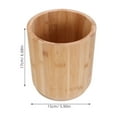 thumbnail image 2 of OFFIGAM Bamboo Rotating Utensil Holder for Kitchen Countertop with Spacious Compartments, 2 of 8