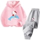 thumbnail image 5 of Conjunto de sudadera con capucha de Hello Kitty Kuromi para niños, juego de dibujos animados para niños, traje de camión de primavera y otoño, sudadera de manga larga, lindas sudaderas con capucha par, 5 of 5