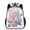 Purple, variant on Adult Day of the Dead Sugar Skulls Backpack, Casual Daypack with Adjustable Shoulder Straps, Mexican Floral Skull Laptop Backpack for Work Travel Outdoor