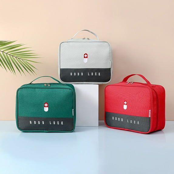Medical Bag Travel Portable First Aid Bag Home Classification Bag Drug Storage Bag Travel Essentials