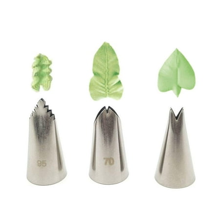 

SHUNXIN #70#352#95 3pcs/set Cream Leaf Nozzles Cake Decoration Tips Icing Piping Pastry Nozzle Cake Decorating Tools