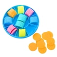 thumbnail image 3 of MasteelfCA 100pcs Plastic Mini Disc Plastic Calculating Tools Children's Educational Tools, 3 of 7