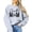 Gray Sweatshirt, variant on Doodle Mom Sweatshirt for Women Cute Trendy Sweater for Goldendoodle Owner White Sweatshirt Adult Medium