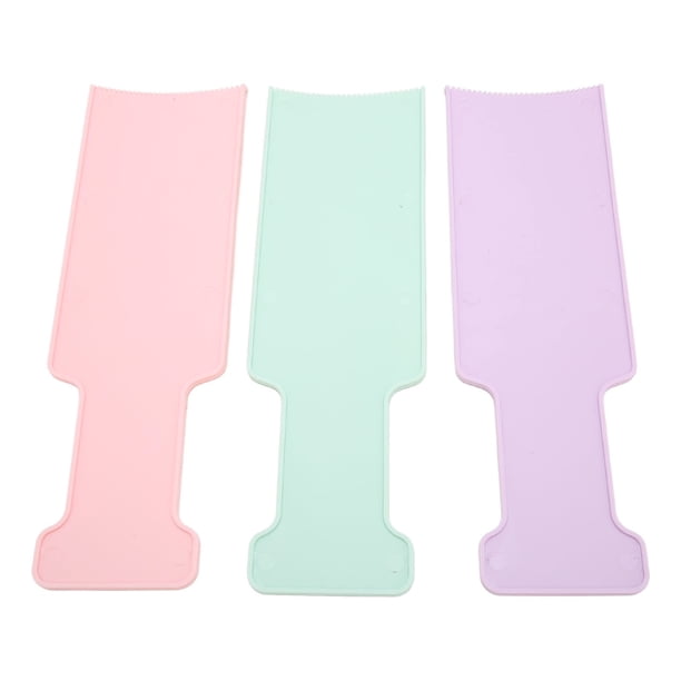 Tabla De Balayage, Resaltando 3 Colores, Juego De Paletas De Balayage Ampliadas Para Salón De Belleza
