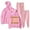Pink, variant on Happy Gilmore 2 Movie Hoodie Jogger Pants Two Piece Sets Sweatshirts Sweatpants Women Men's Set