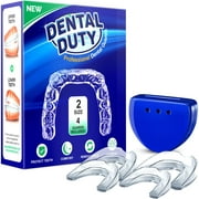Professional Dental Guard -Pack Of 4- Stops Teeth Grinding, Bruxism, Tmj, & Eliminates Teeth Clenching . Includes Fitting Instructions & Case. Satisfaction Is Guaranteed!
